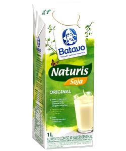 Quantas calorias em 1 copo (200 ml) Naturis Soja Tradicional?