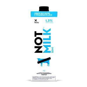 Quantas calorias em 1 copo (200 ml) Not Milk Semi?