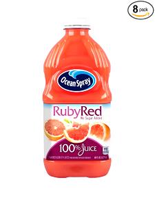 Quantas calorias em 1 copo (200 ml) Ruby Grapefruit?