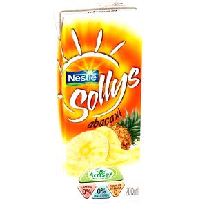 Quantas calorias em 1 copo (200 ml) Sollys Original?