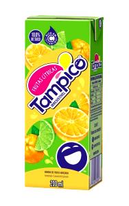 Quantas calorias em 1 copo (200 ml) Suco de Frutas Cítricas?