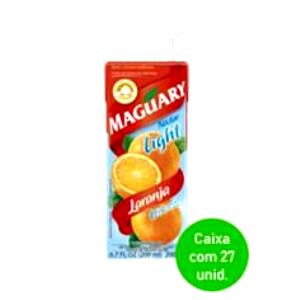 Quantas calorias em 1 copo (200 ml) Suco de Laranja Light?