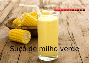 Quantas calorias em 1 copo (200 ml) Suco de Milho?