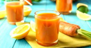 Quantas calorias em 1 copo (200 ml) Suco Maçã, Laranja e Cenoura?