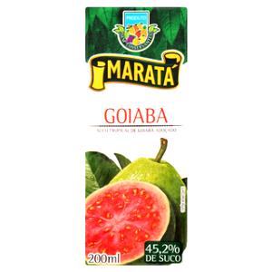 Quantas calorias em 1 copo (200 ml) Suco Tropical de Goiaba?