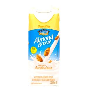 Quantas calorias em 1 copo (250 ml) Almond Breeze Baunilha?