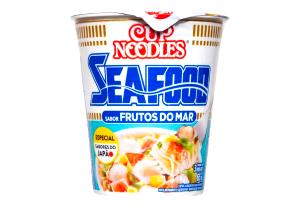 Quantas calorias em 1 copo (67 g) Cup Noodles Seafood?