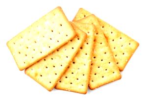 Quantas calorias em 1 Cracker, Retangular Crackers?