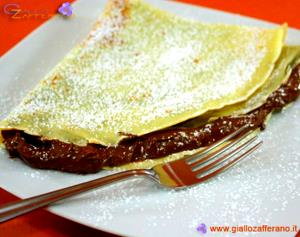 Quantas calorias em 1 Crepe Com Recheio Crepe de Chocolate?