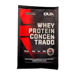 Quantas calorias em 1 dosador (28 g) Whey Concentrado Capuccino?