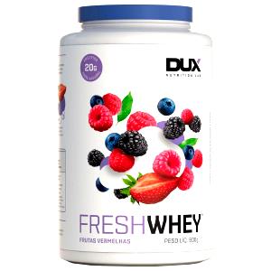 Quantas calorias em 1 dosador (29 g) Fresh Whey Frutas Vermelhas?