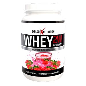 Quantas calorias em 1 dosador (30 g) Whey 2W Gourmet?