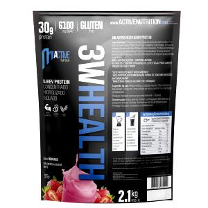 Quantas calorias em 1 dosador (30 g) Whey Protein Concentrado Morango?