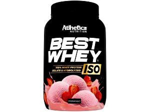 Quantas calorias em 1 dosador (30 g) Whey Protein Isolado Morango?