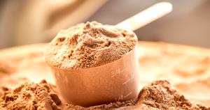 Quantas calorias em 1 dosadores (40 g) Whey Protein?