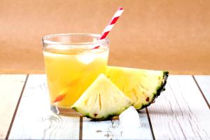 Quantas calorias em 1 Dose (188 G) Suco de Abacaxi?