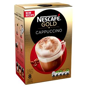 Quantas calorias em 1 Dose (486 G) Cappuccino com Gordura Reduzida?