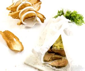 Quantas calorias em 1 Dose Foie Gras - Paté De Figado?