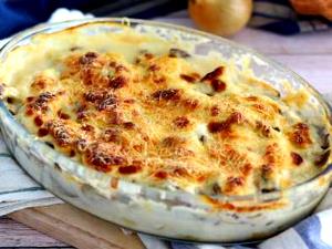 Quantas calorias em 1 Dose Gratinado De Peixe?