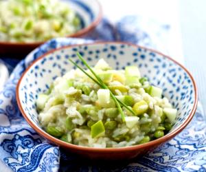 Quantas calorias em 1 Dose Risoto De Soja?