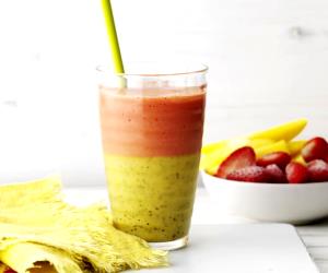 Quantas calorias em 1 Dose Smoothie Nascer-Do-Sol?