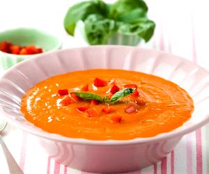 Quantas calorias em 1 Dose Sopa De Beringela E Pimento?