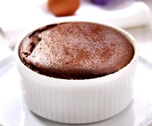 Quantas calorias em 1 Dose Soufflé De Chocolate?