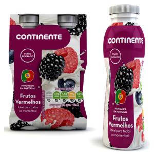 Quantas calorias em 1 Dose Iogurte De Frutos Vermelhos?