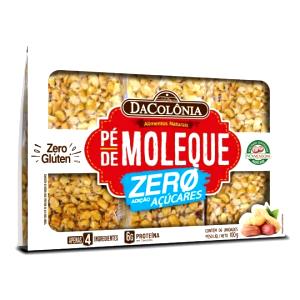 Quantas calorias em 1 embalagem (15 g) Pé de Moleque Zero?