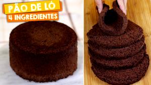 Quantas calorias em 1 Embalagem (25 Cm De Diâmetro, 10 Cm De Altura) Pão de Ló de Chocolate?