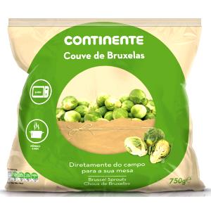 Quantas calorias em 1 Embalagem (285 G) Couves de Bruxelas (Congelado)?