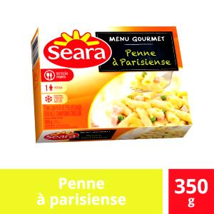 Quantas calorias em 1 embalagem (350 g) Menu Gourmet Penne a Parisiense?