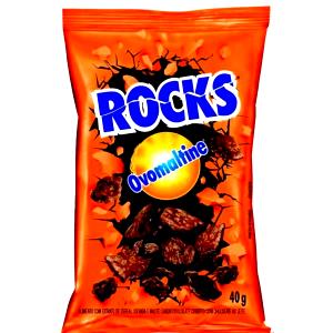 Quantas calorias em 1 embalagem (40 g) Rocks?