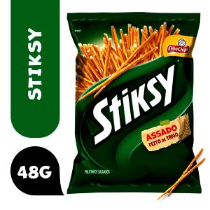 Quantas calorias em 1 embalagem (48 g) Stiksy?