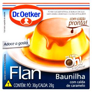 Quantas calorias em 1 Embalagem (85 G) Pudim Flan de Caramelo (Mistura Seca)?