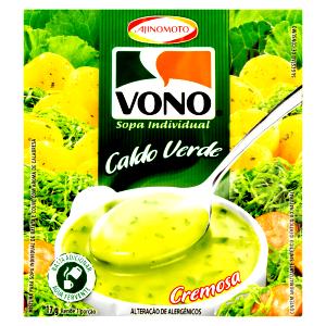 Quantas calorias em 1 envelope (17 g) Caldo Verde?