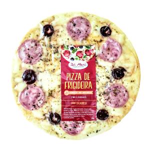 Quantas calorias em 1 fatia (108 g) Pizza Calabresa Média Massa Tradicional?