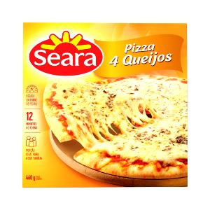 Quantas calorias em 1 fatia (131 g) Pizza 3 Queijos Grande?