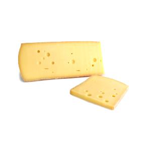 Quantas calorias em 1 Fatia (25,0 G) Queijo gruyere?