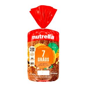 Quantas calorias em 1 fatia (25 g) Pão 7 Grãos?