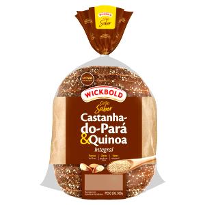 Quantas calorias em 1 fatia (27 g) Pão Integral Castanha do Pará e Quinoa?