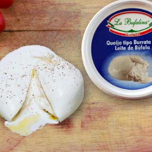 Quantas calorias em 1 fatia (30 g) Burrata de Búfala?