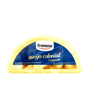 Quantas calorias em 1 fatia (30 g) Queijo Colonial sem Lactose?