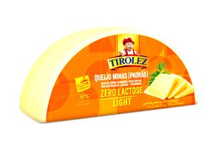 Quantas calorias em 1 fatia (30 g) Queijo Minas Padrão Zero Lactose Light?