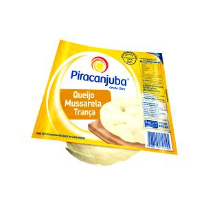 Quantas calorias em 1 fatia (30 g) Queijo Mussarela Trança?