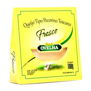 Quantas calorias em 1 fatia (30 g) Queijo tipo Pecorino Toscano?