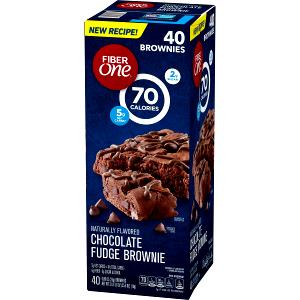 Quantas calorias em 1 fatia (40 g) Brownie Light?