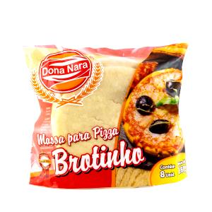 Quantas calorias em 1 fatia (40 g) Massa para Pizza Brotinho?