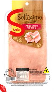 Quantas calorias em 1 fatia (40 g) Presunto Cozido Fatiado?