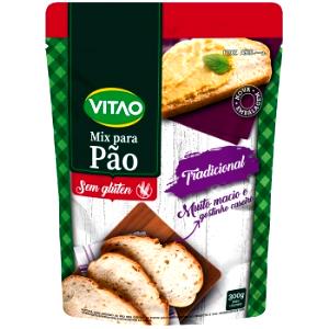 Quantas calorias em 1 fatia (50 g) Mix para Pão sem Glúten?